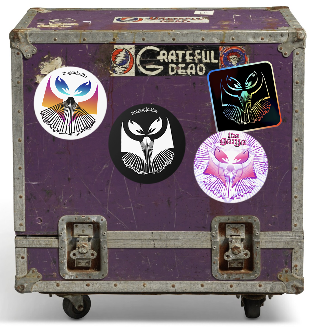 The Ganja Sticker Collection — Mark the journey. Catch the moment.