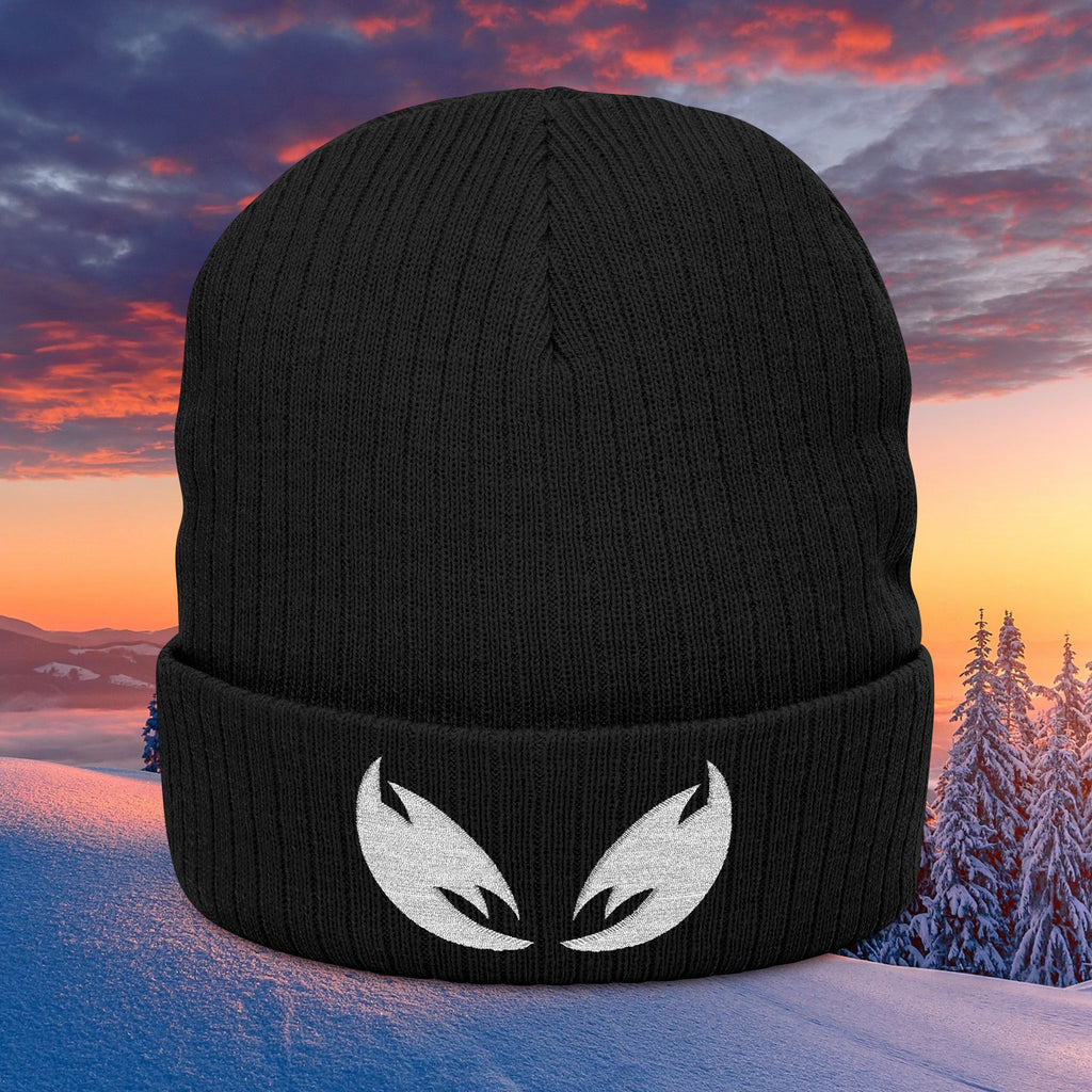 Embroidered Ganja Eyes Skull Cap