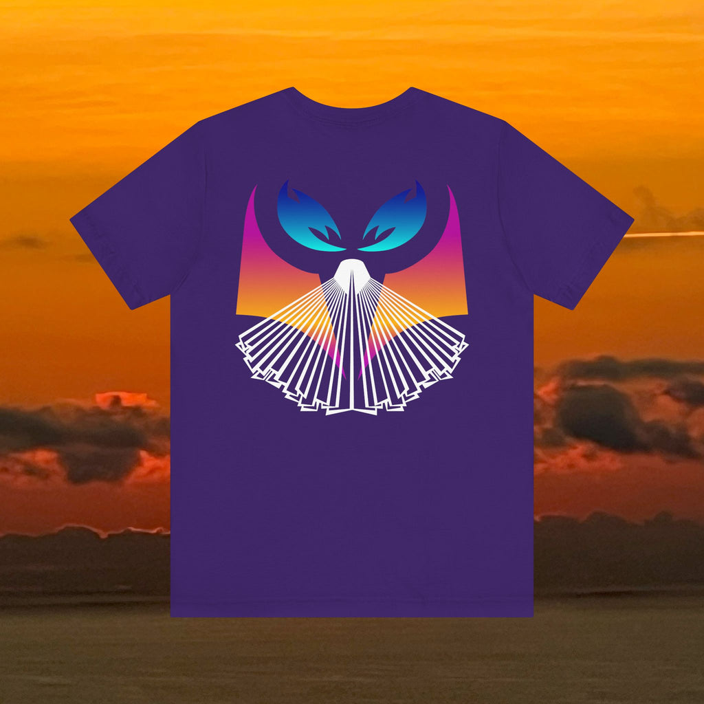Ganja Eyes —  Sunrise Radiance Black Tee