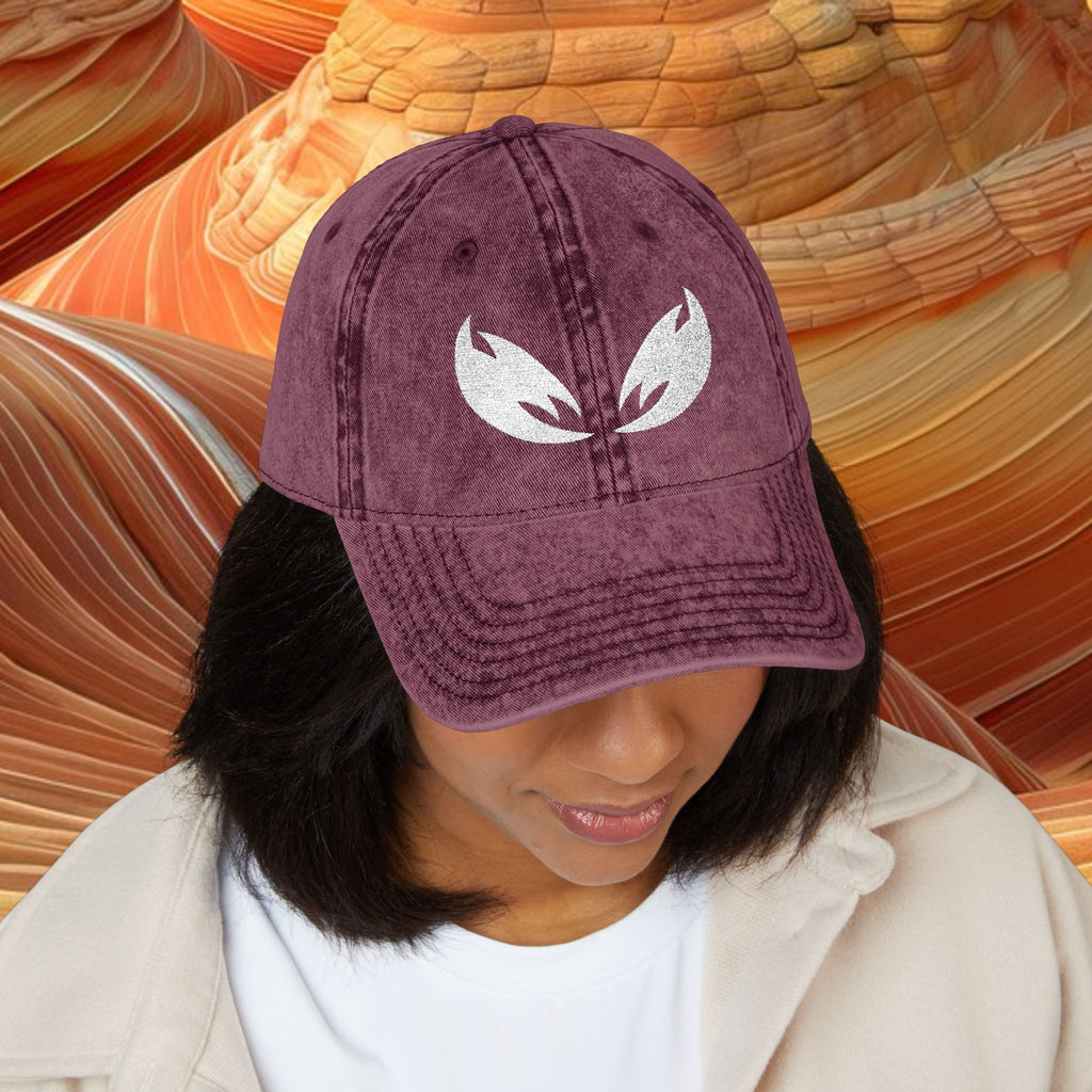 The Ganja Eyes — Vintage Embroidered Cap