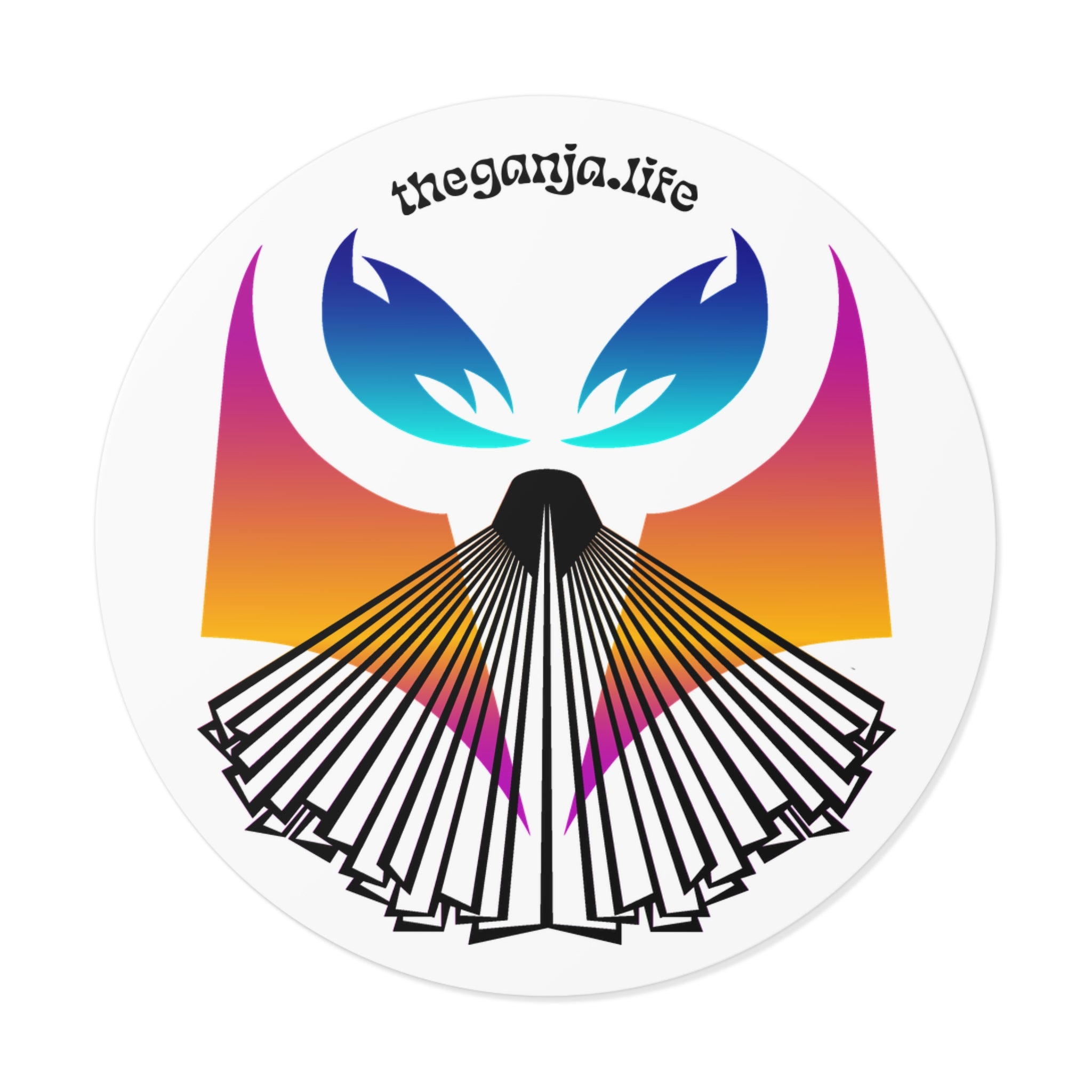 Ganja Seal — Glow Radiance Vinyl Sticker