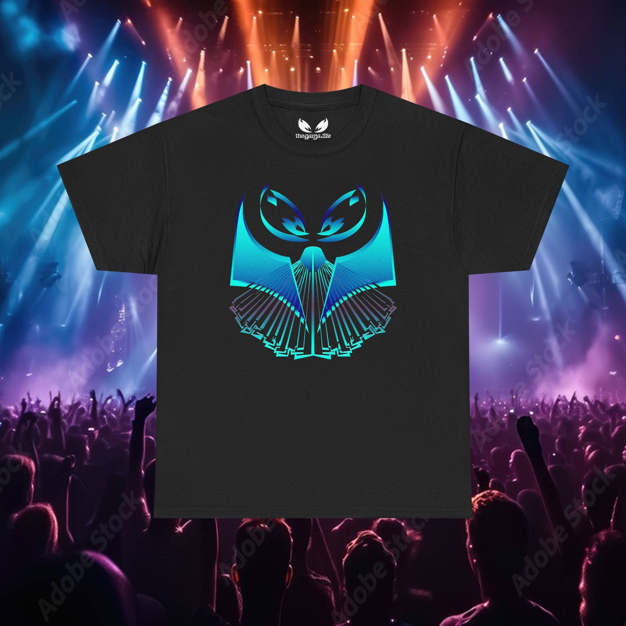 Crazy Electric Ganja — Night Vision Tee