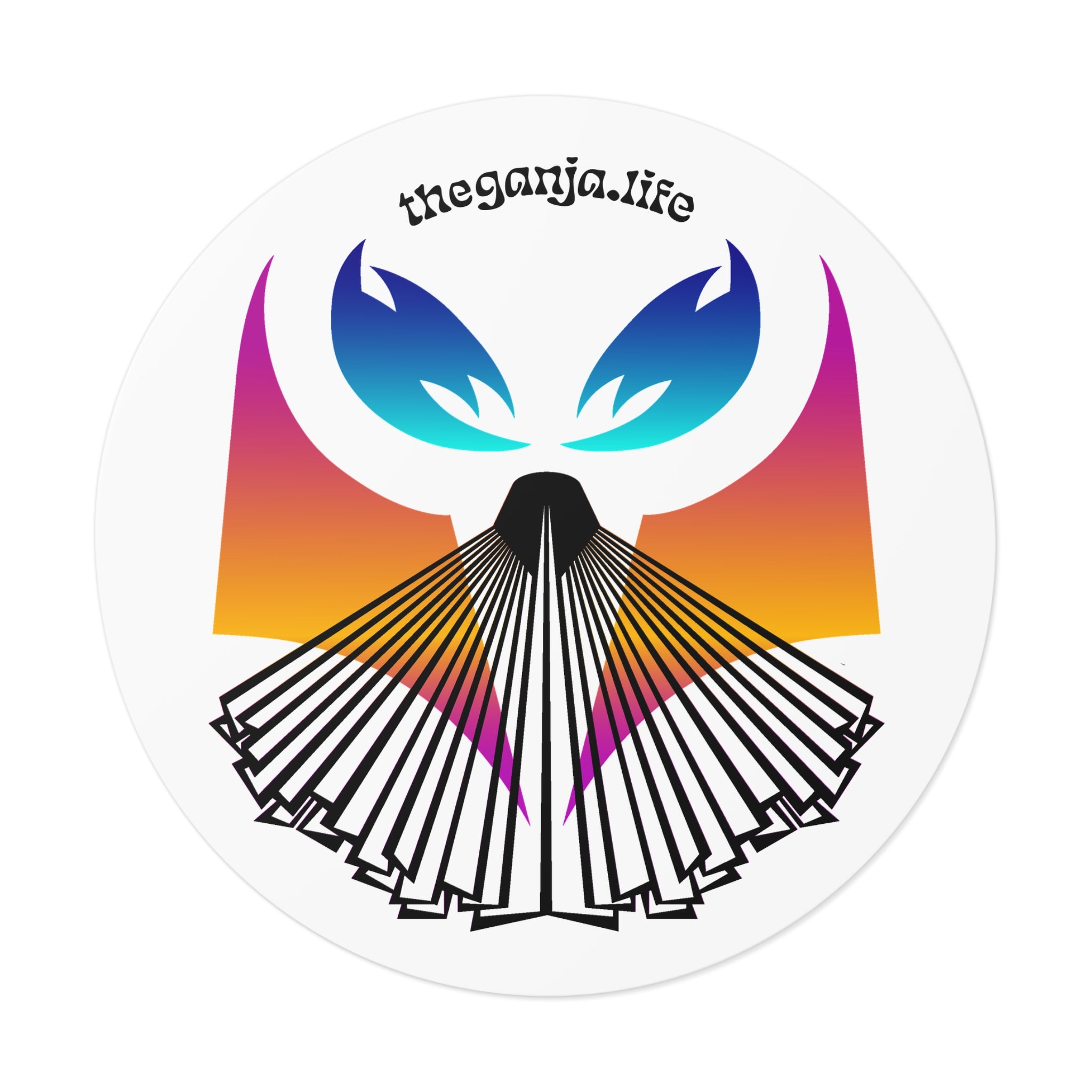 Ganja Seal — Glow Radiance Vinyl Sticker