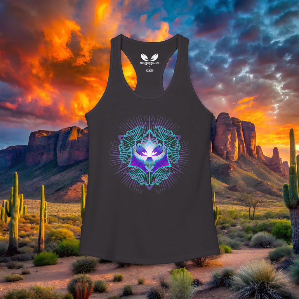 Ultraviolet Vision Ganja Racerback Tank
