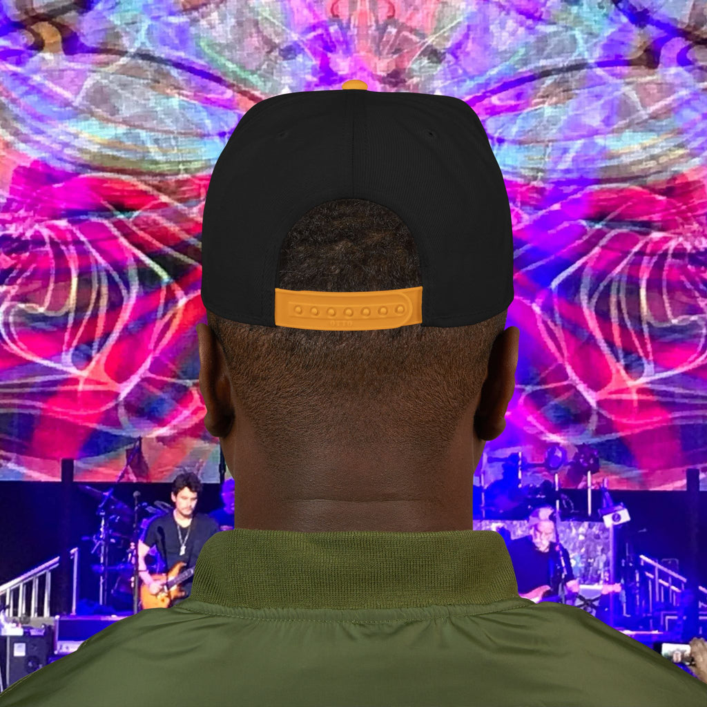 Ganja Trail Snapback (Midnight Color series)