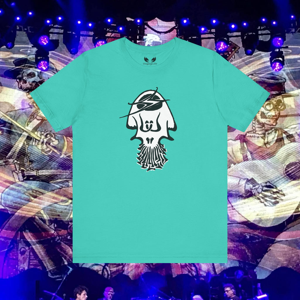 Jerry Garcia on Mushrooms — Blotter Skull Tee