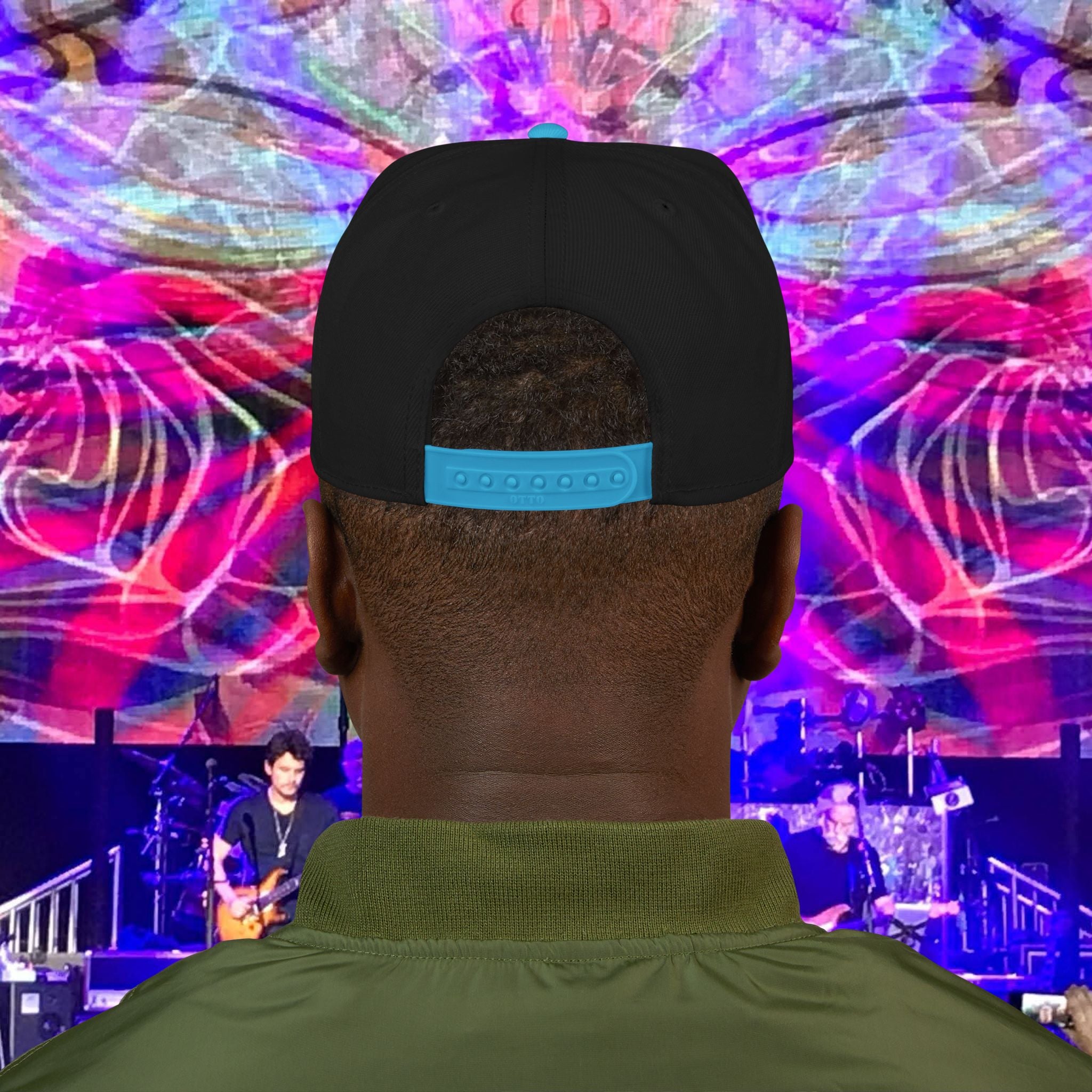 Ganja Trail Snapback (Midnight Color series)