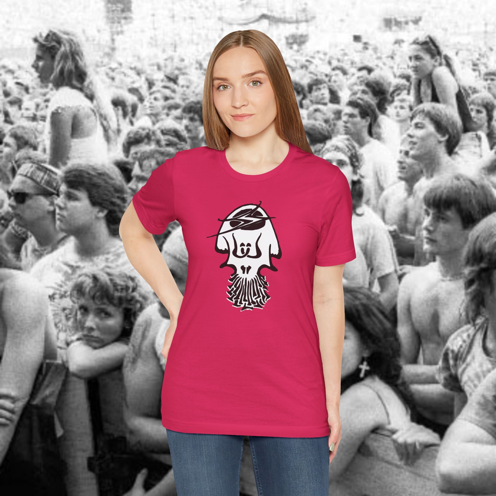 Jerry Garcia on Mushrooms — Blotter Skull Tee