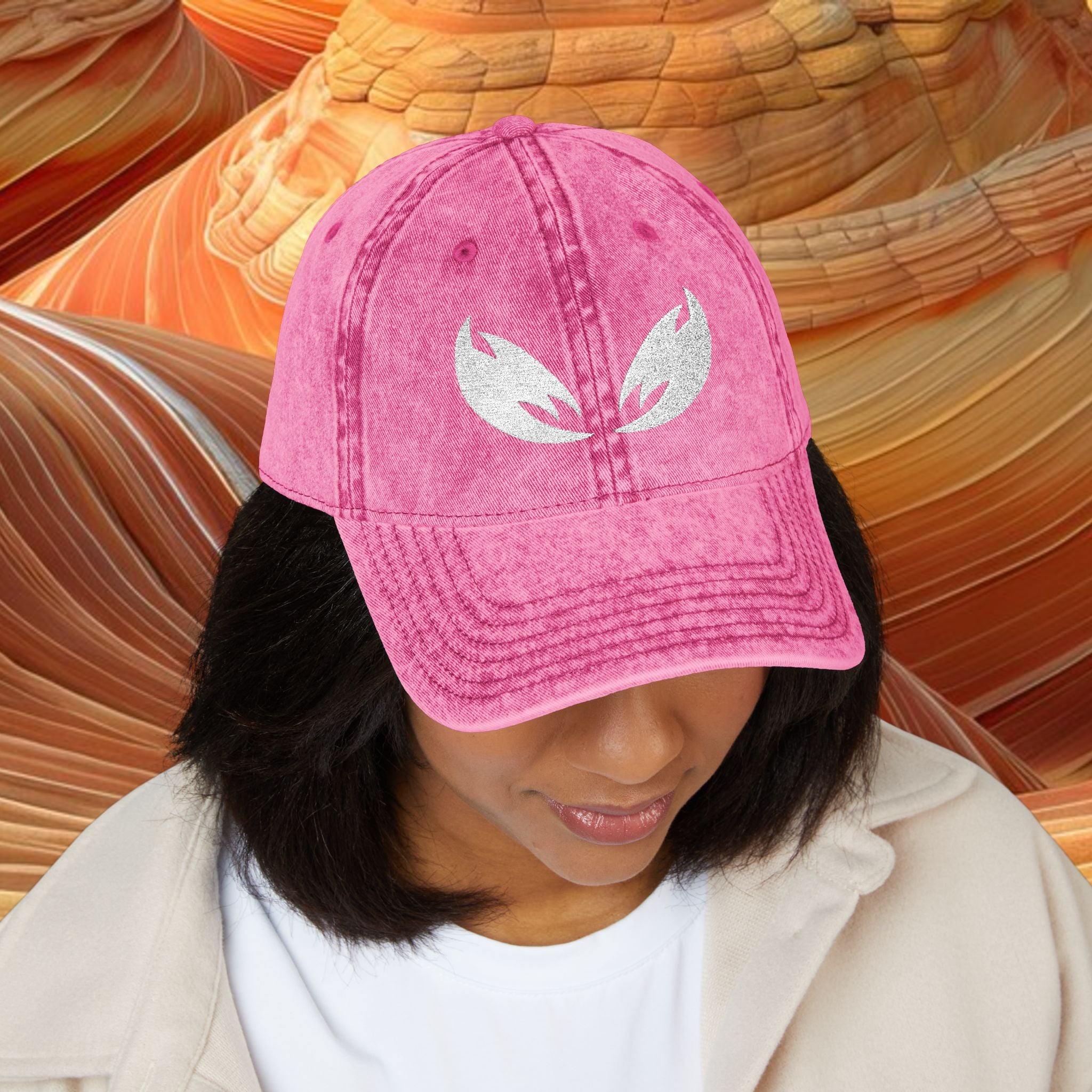 The Ganja Eyes — Vintage Embroidered Cap