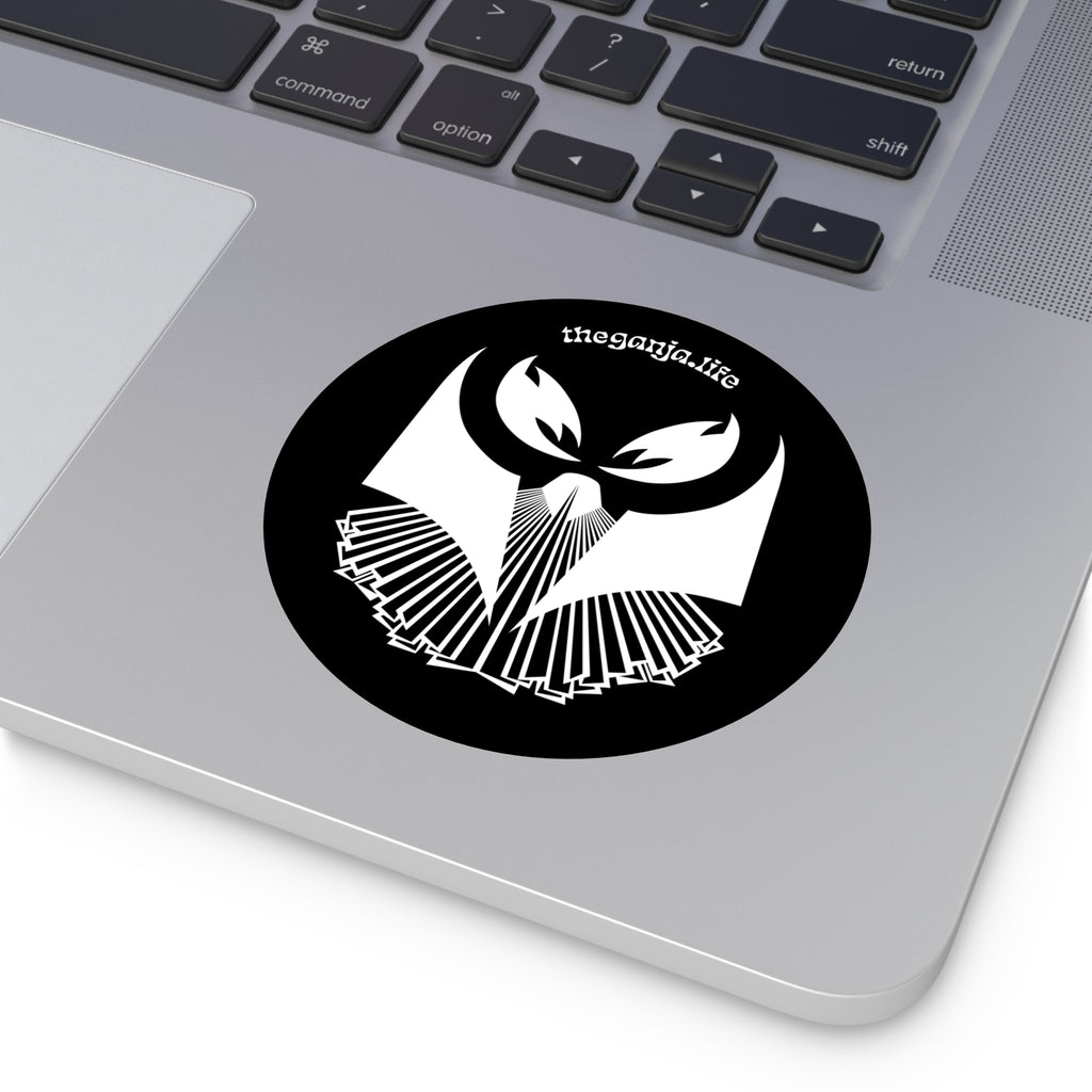 Ganja Seal — Nocturne Radiance Vinyl Sticker
