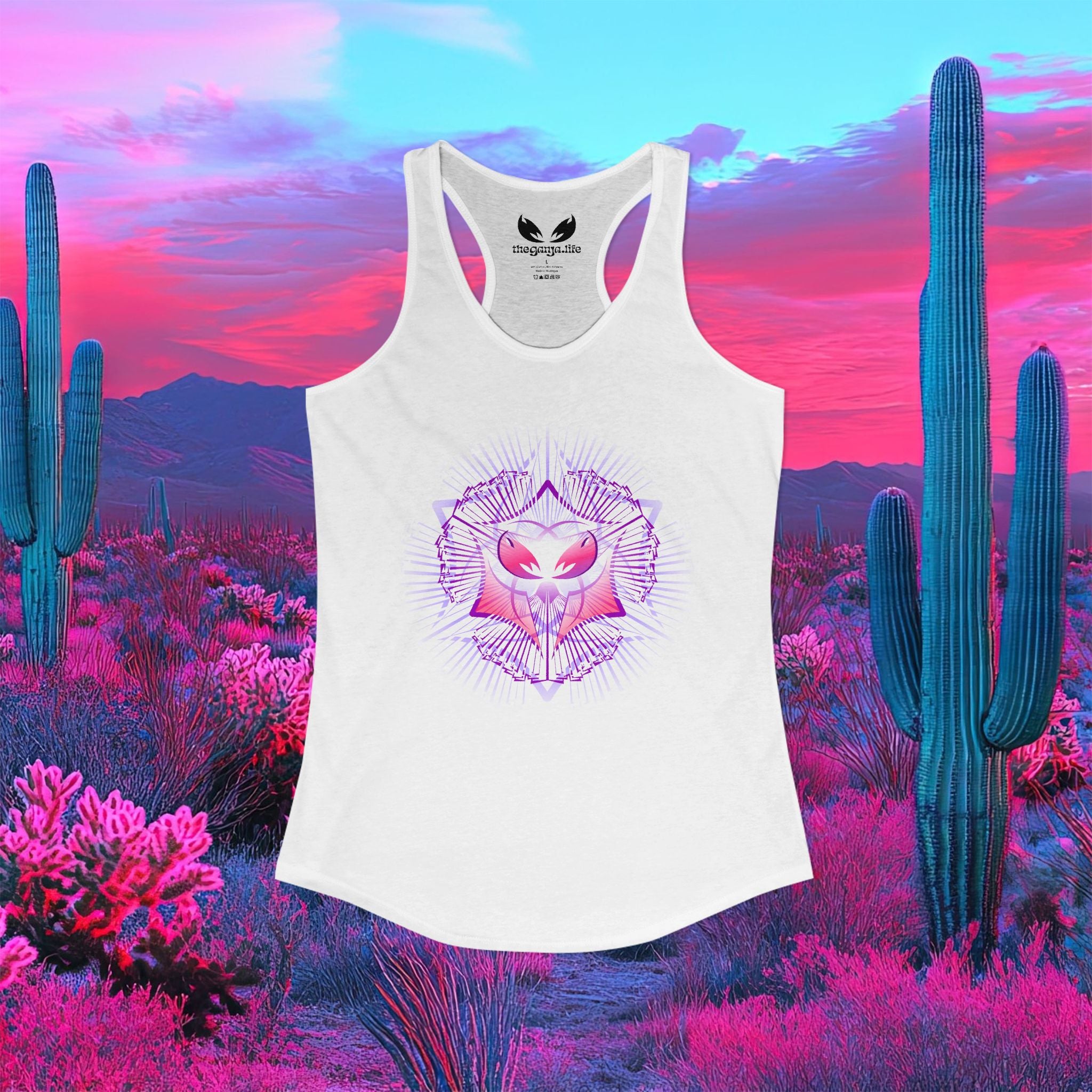 Electric Rose Ganja Racerback Tank
