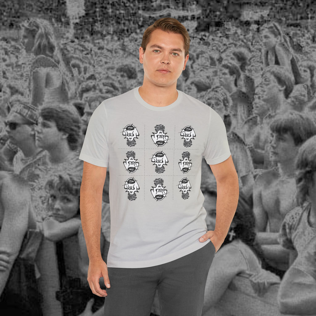 Jerry Garcia on Mushrooms — 3×3 Blotter Tee