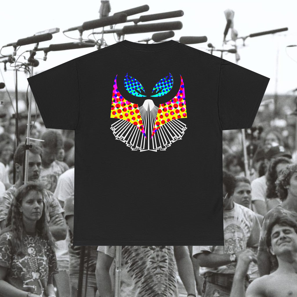 Ganja Eyes Afterglow— Halftone Backprint Tee