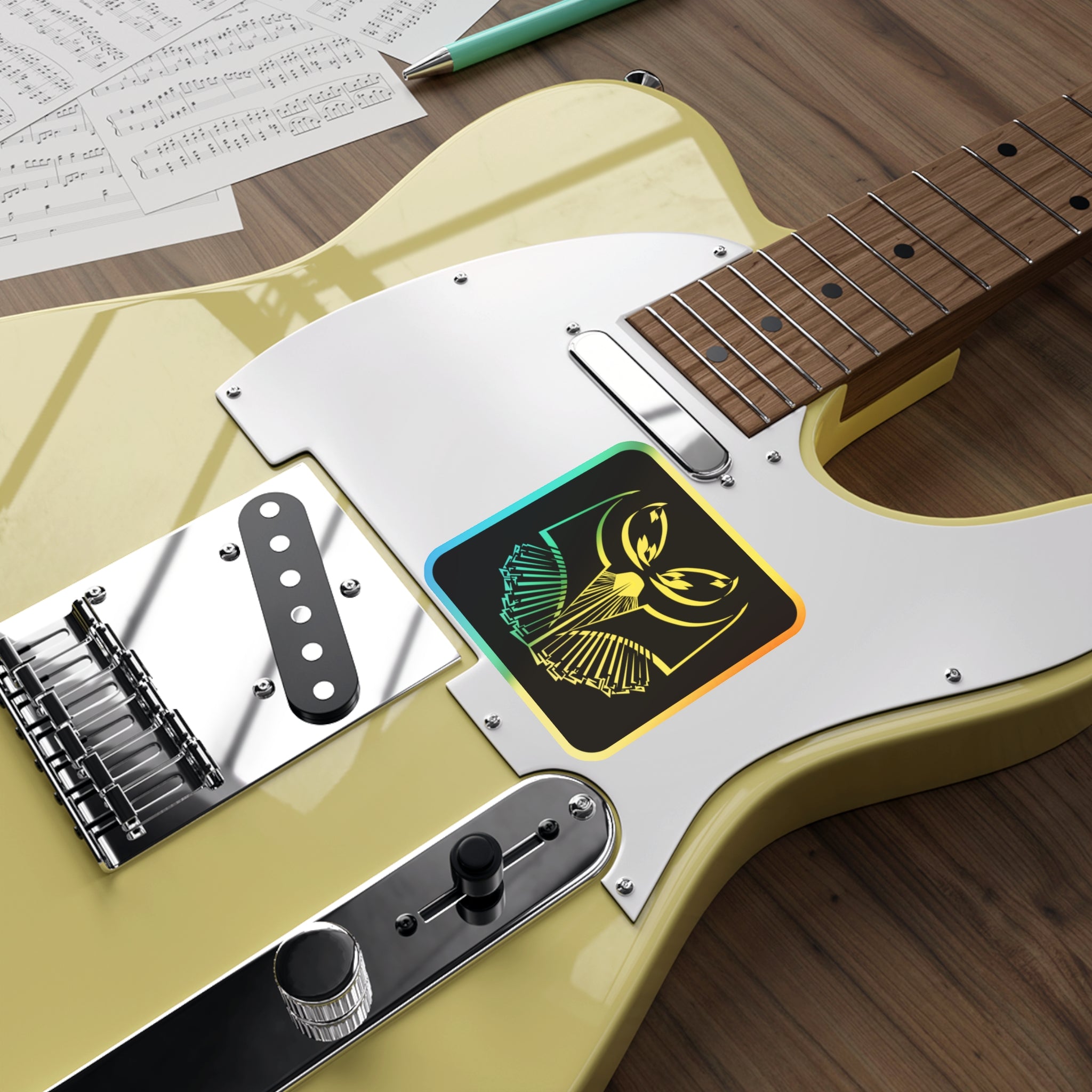 Ganja Seal Holographic Sticker — True Vintage Shine