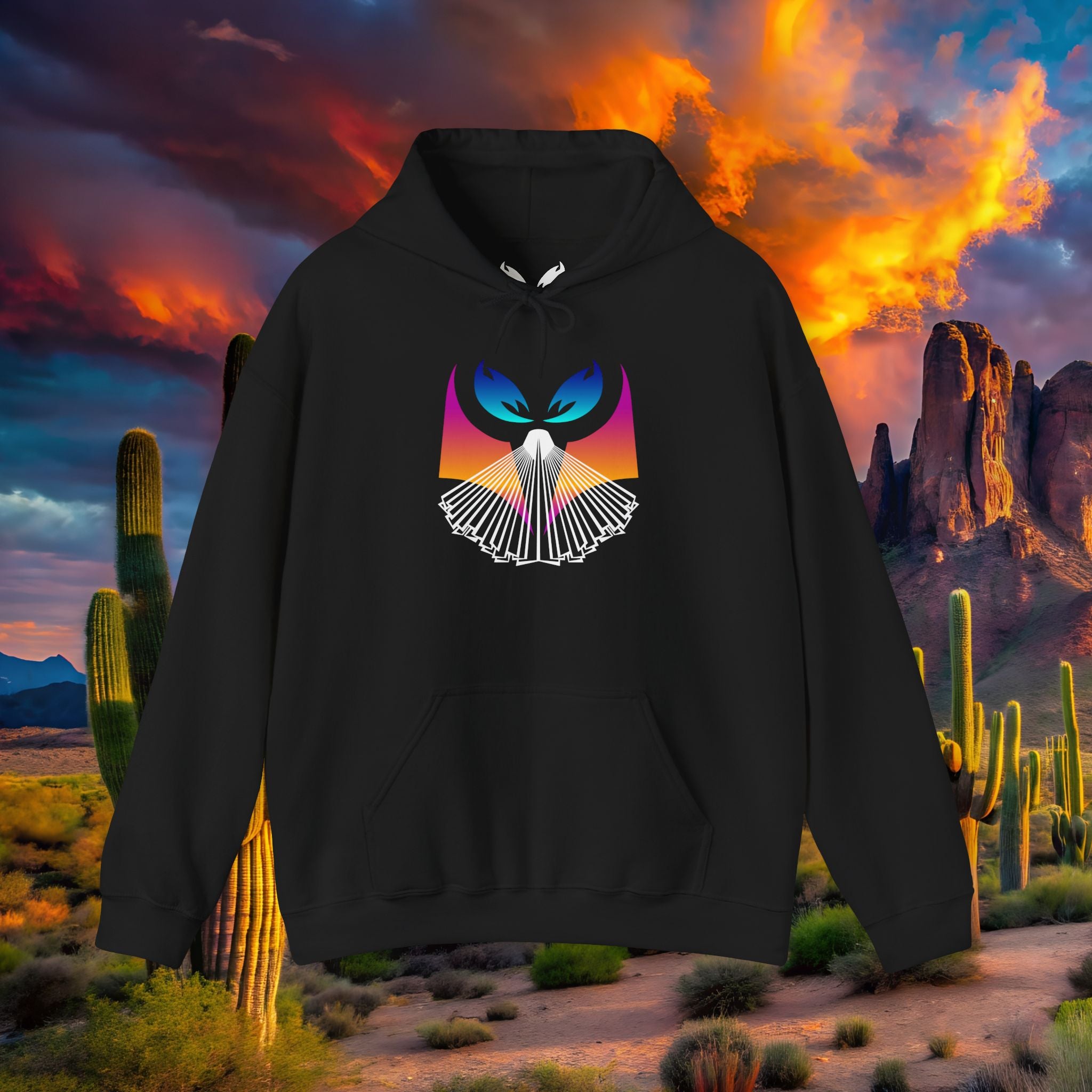 Desert Dusk Radiant Ganja Hoodie