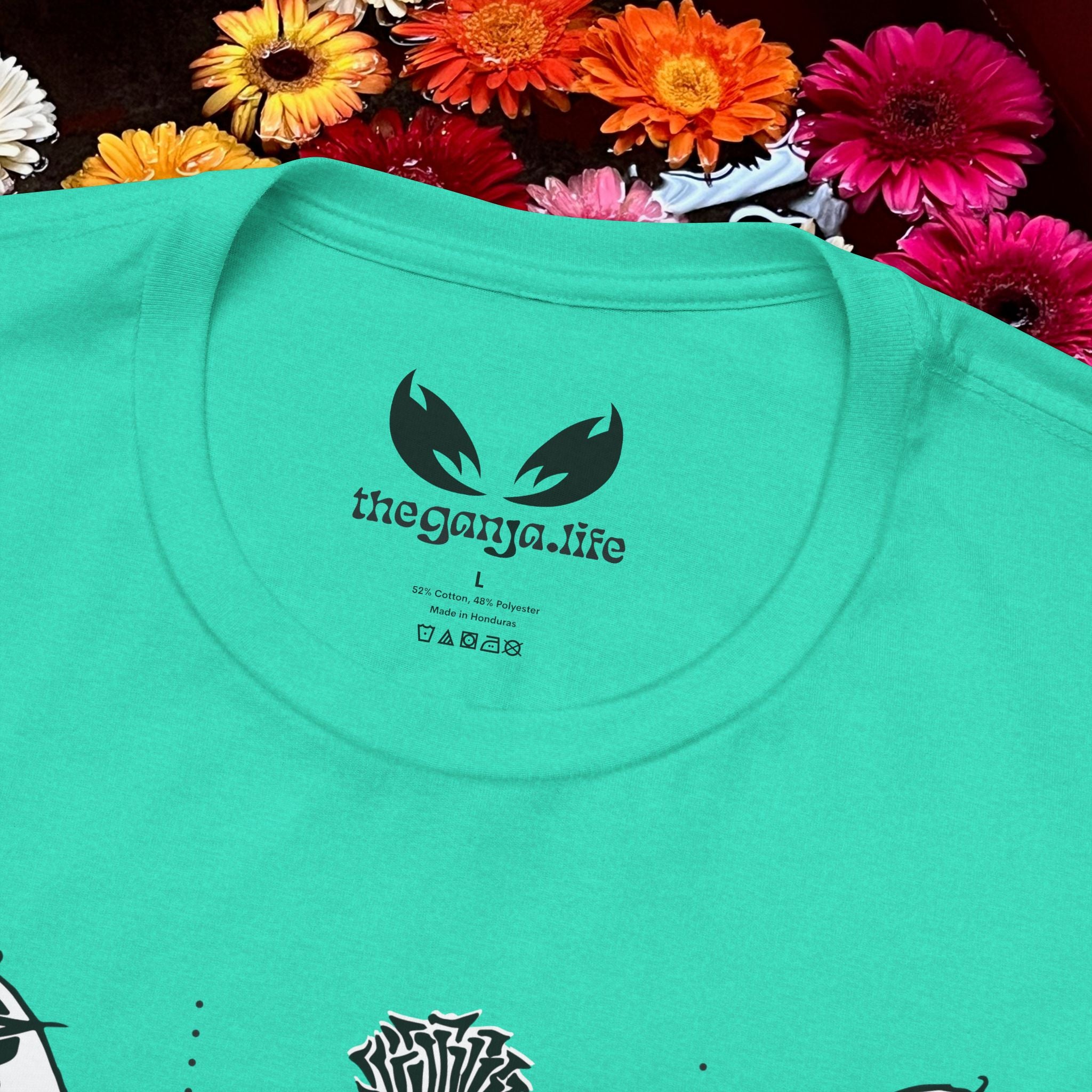 Jerry Garcia on Mushrooms — 3×3 Blotter Tee