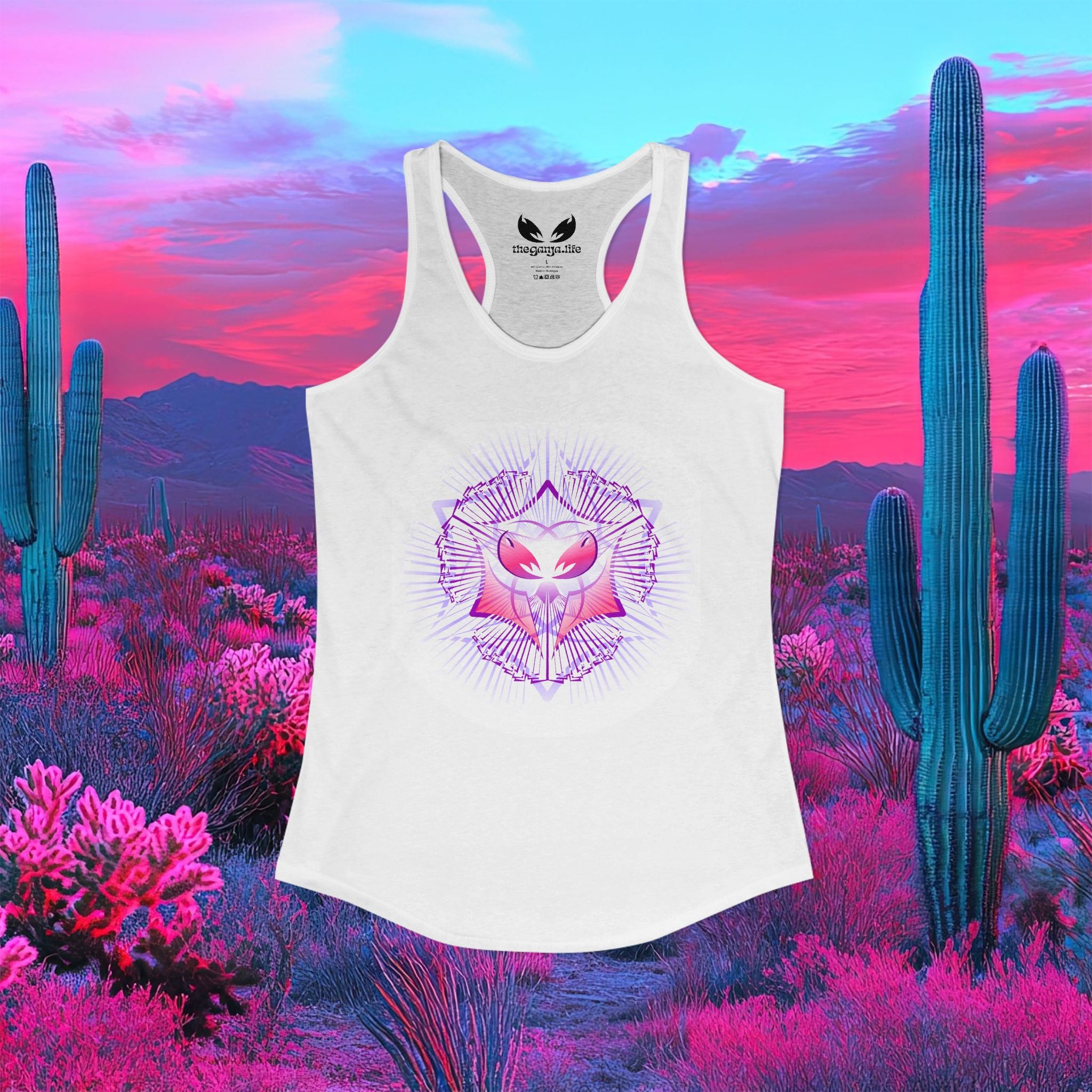 Electric Rose Ganja Racerback Tank