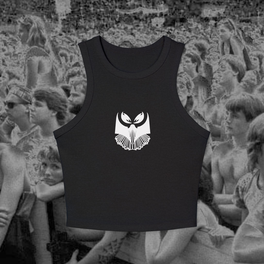 Ganja Night Owl — Micro Rib Racer Tank