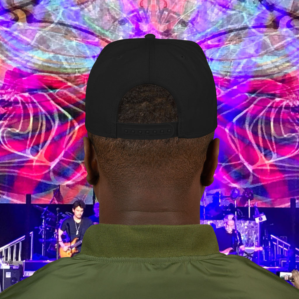 Ganja Trail Snapback (Midnight Color series)