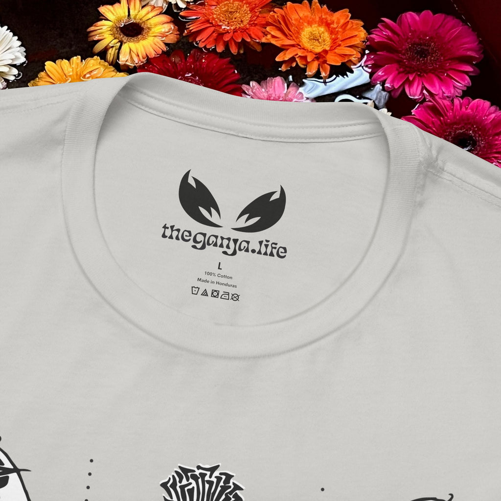 Jerry Garcia on Mushrooms — 3×3 Blotter Tee