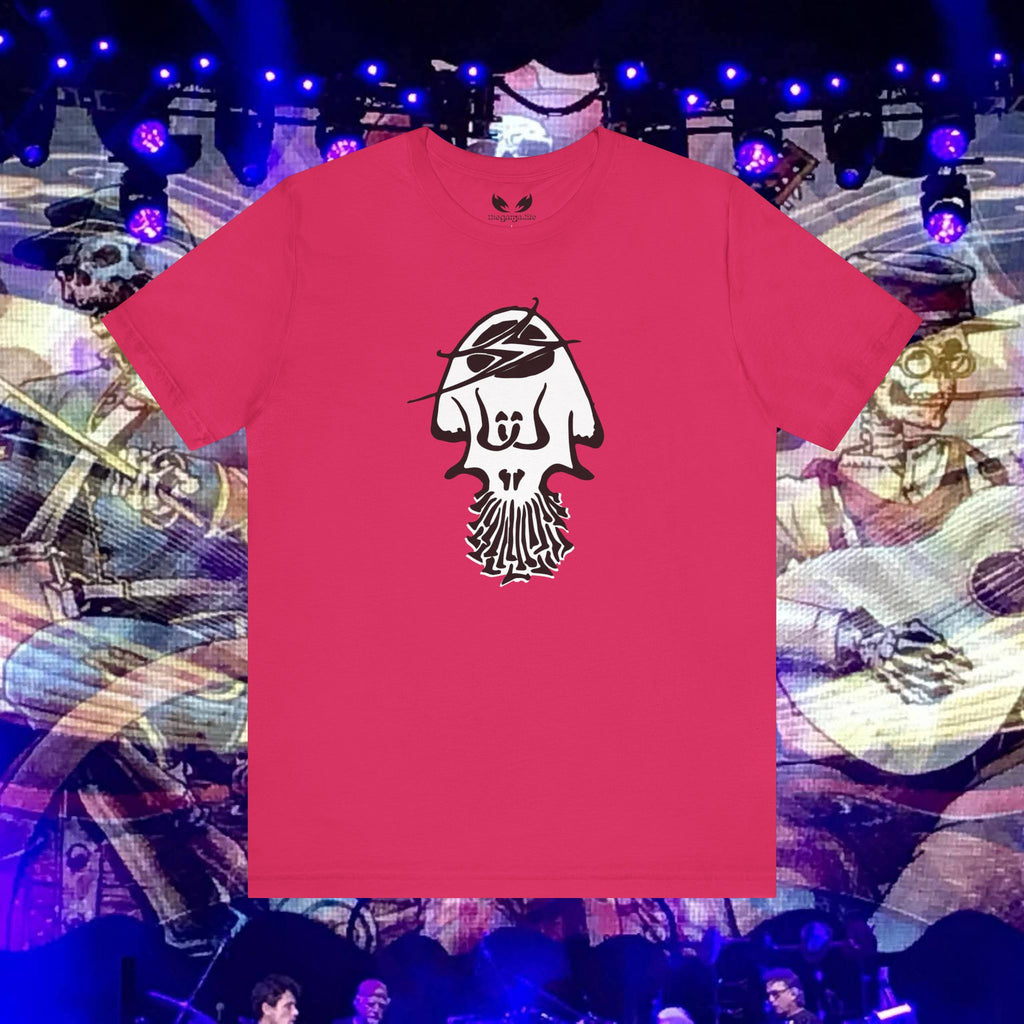 Jerry Garcia on Mushrooms — Blotter Skull Tee