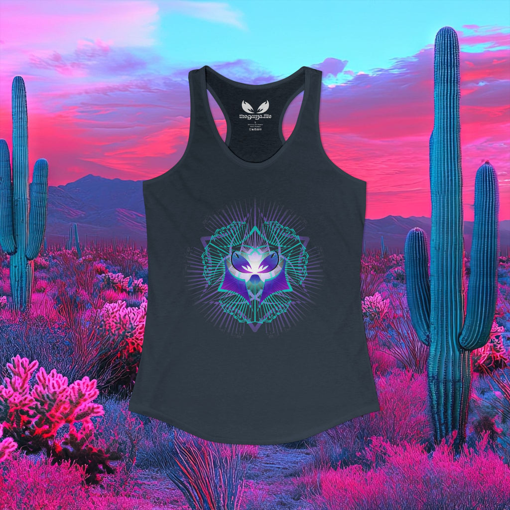 Ultraviolet Vision Ganja Racerback Tank