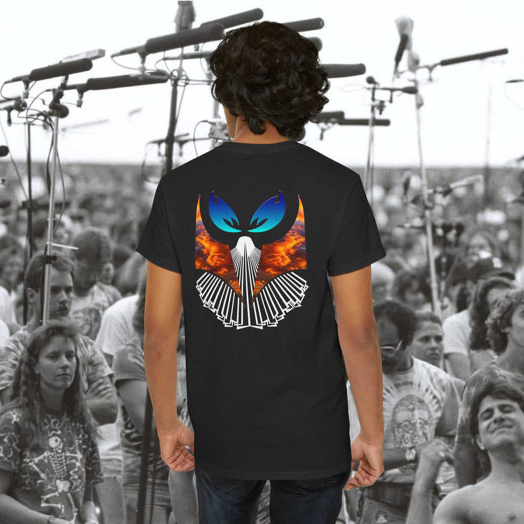 Ganja Eyes —  Skyfire Radiance Black Tee