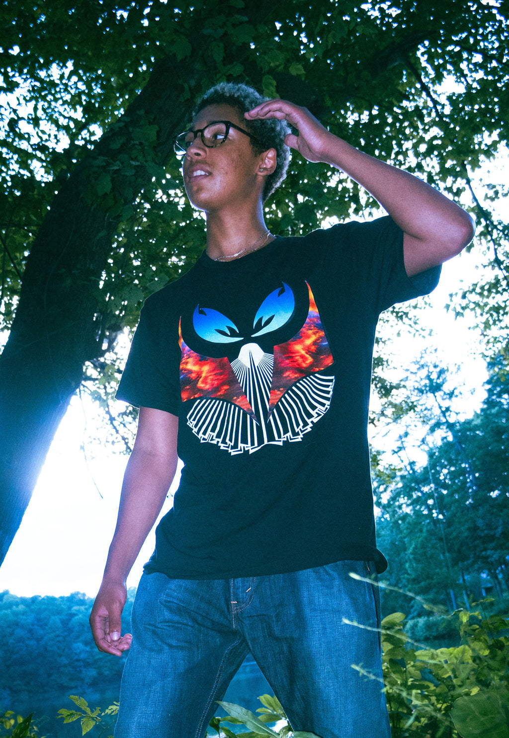 Ganja Seal — Skyfire Radiance Tee