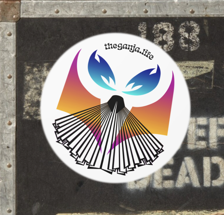 Ganja Seal — Glow Radiance Vinyl Sticker