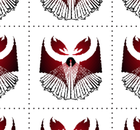 Black 3x3 Blotter Ganja Tee