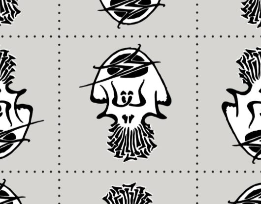 Jerry Garcia on Mushrooms — 3×3 Blotter Tee