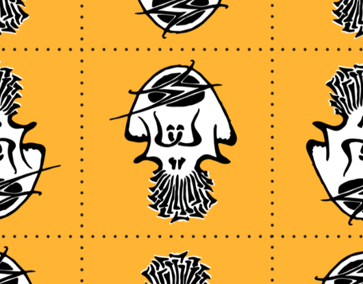 Jerry Garcia on Mushrooms — 3×3 Blotter Tee