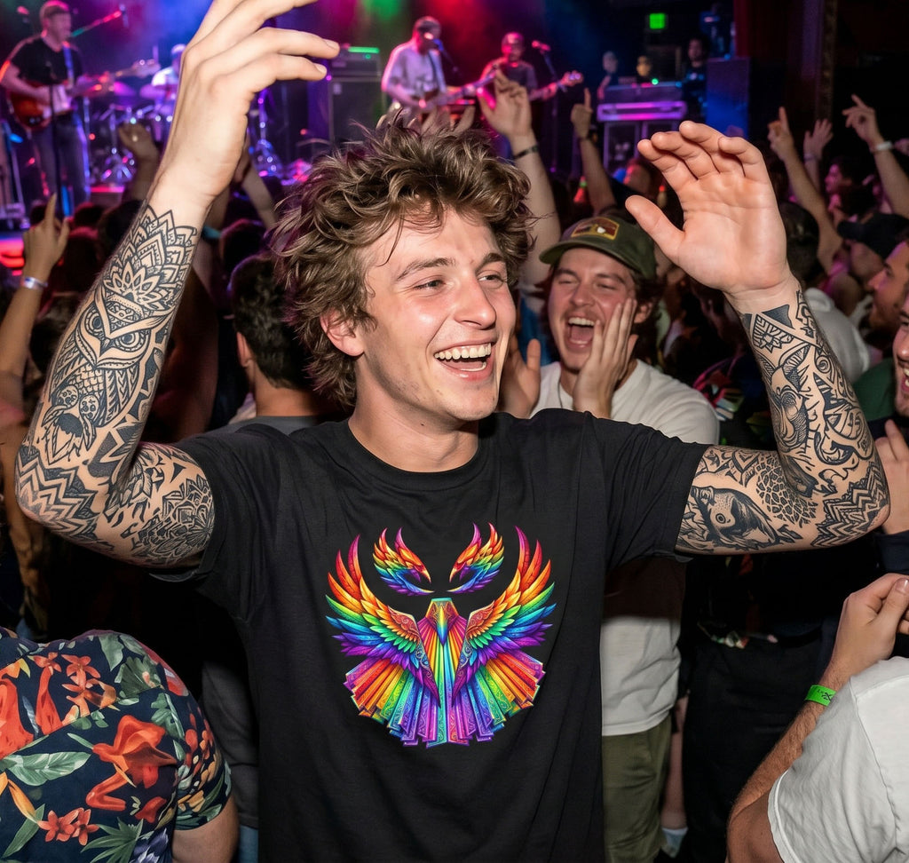 Rainbow Phoenix Ganja — Vintage Reprint Tee