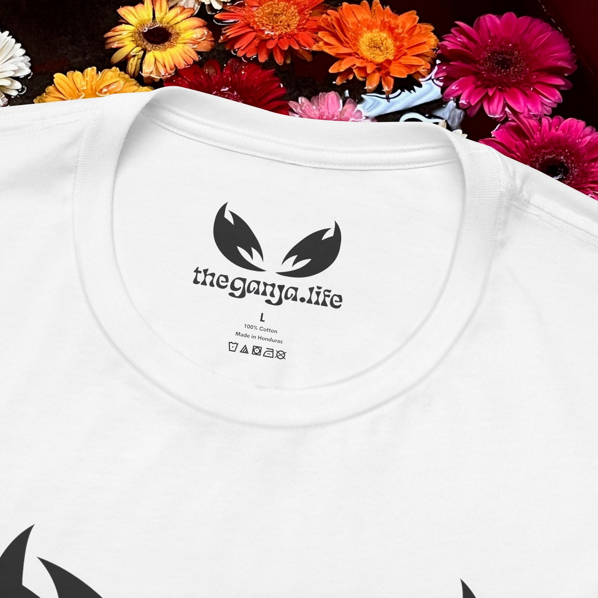 Classic Black & Bold Ganja Tee