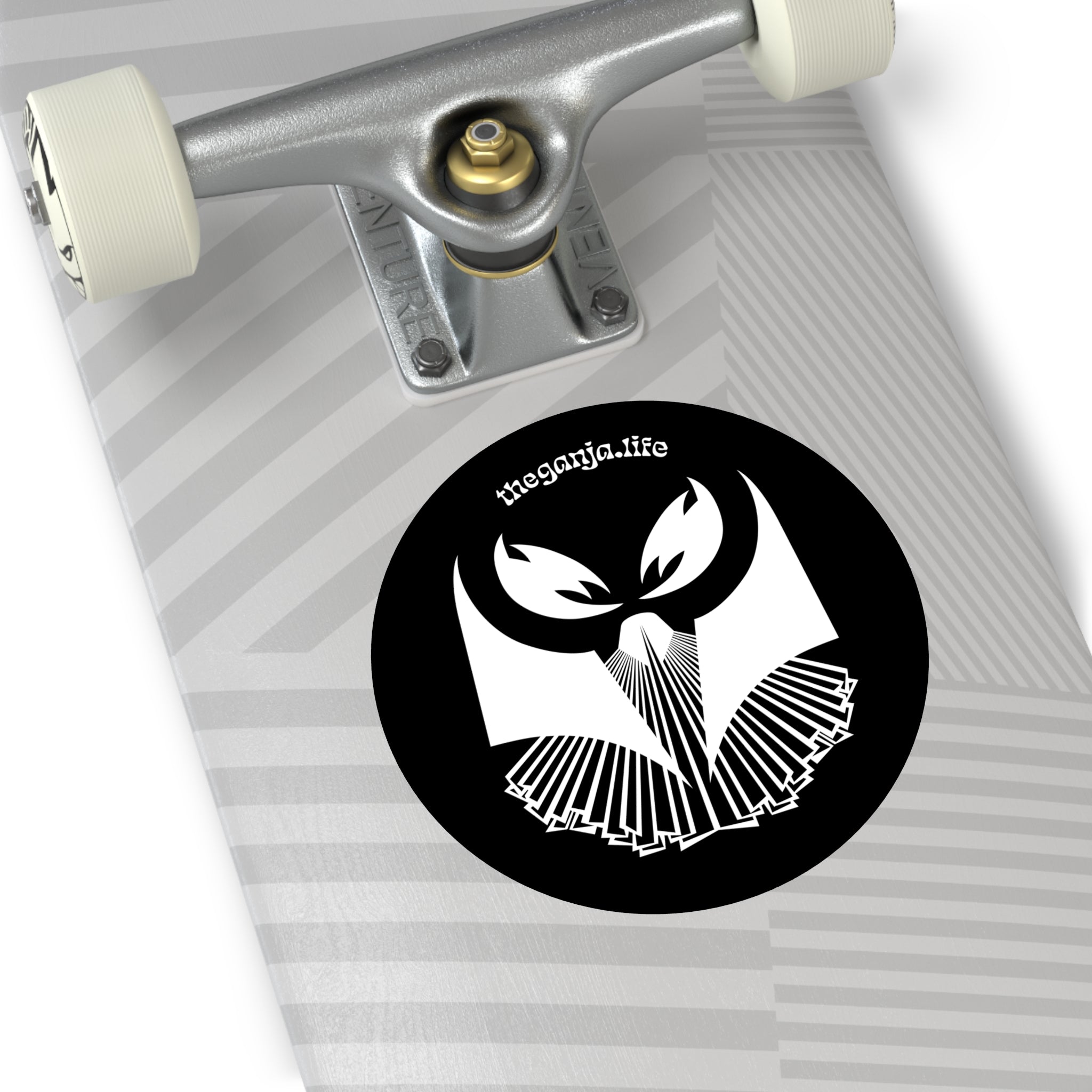 Ganja Seal — Nocturne Radiance Vinyl Sticker