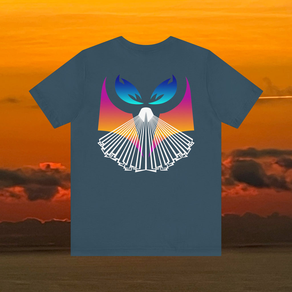 Ganja Eyes —  Sunrise Radiance Black Tee
