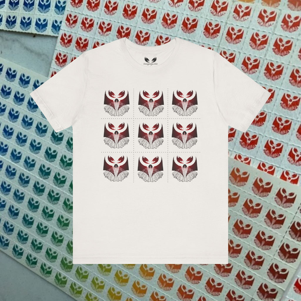 Black 3x3 Blotter Ganja Tee