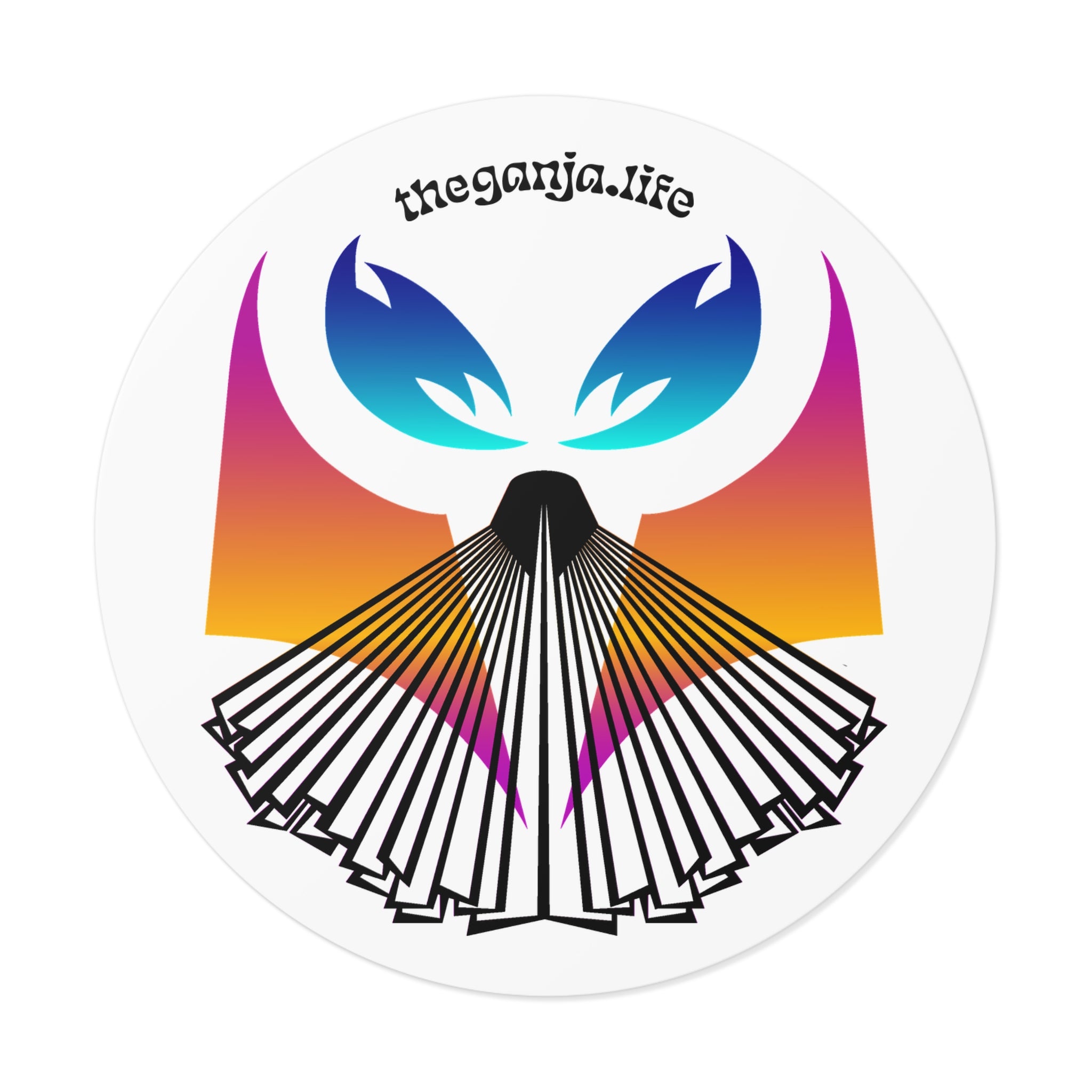 Ganja Seal — Glow Radiance Vinyl Sticker