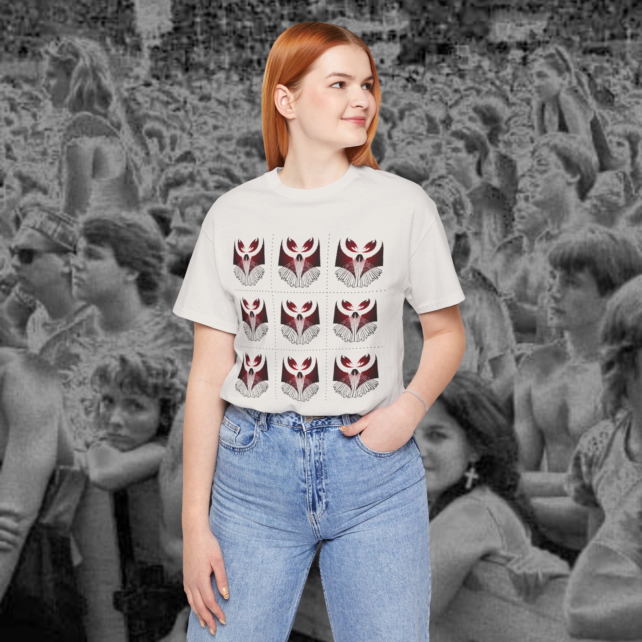 Black 3x3 Blotter Ganja Tee