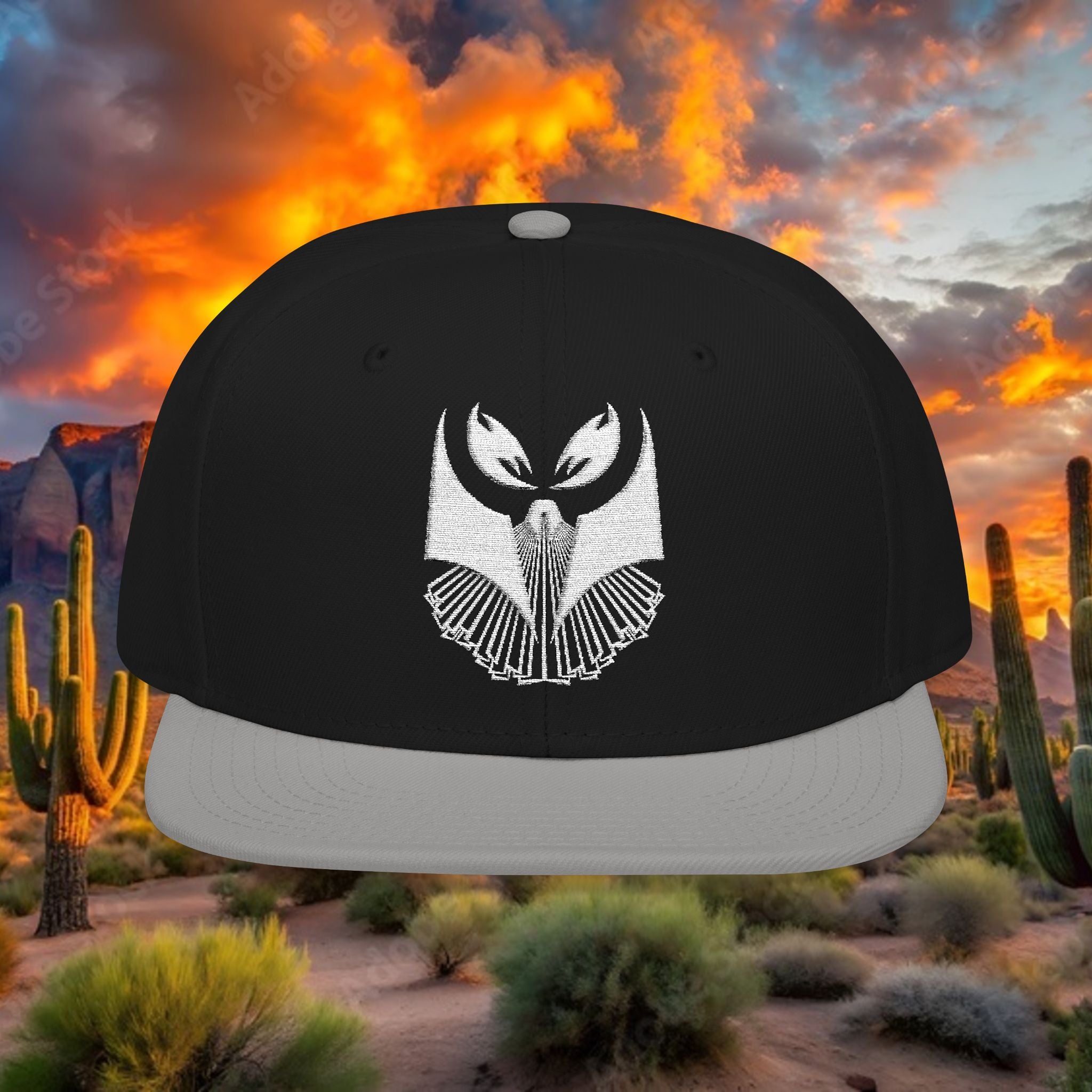 Ganja Trail Snapback (Midnight Color series)