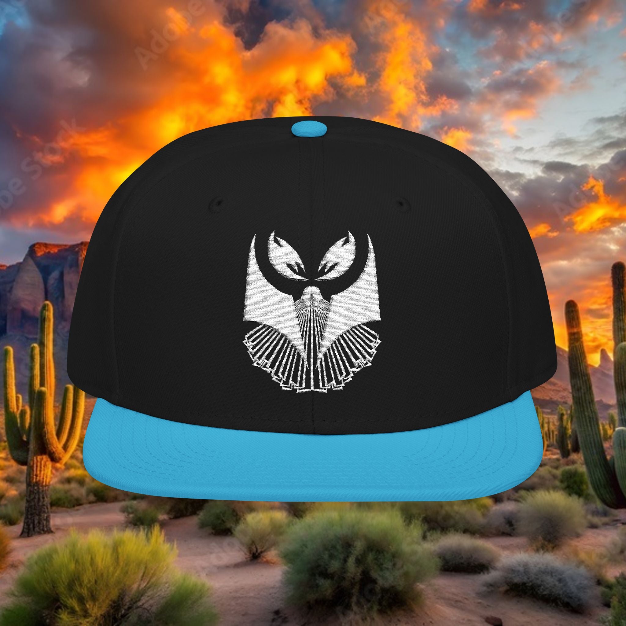 Ganja Trail Snapback (Midnight Color series)