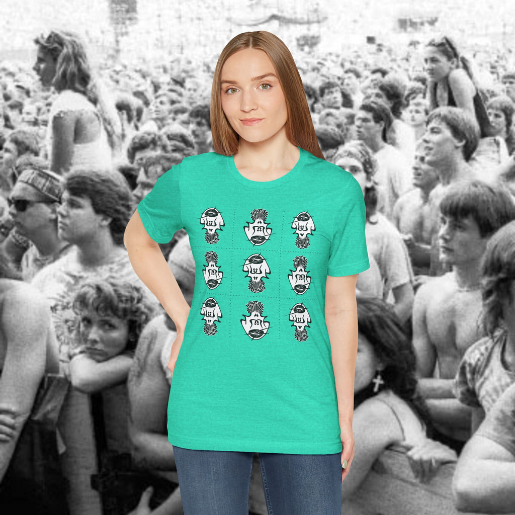 Jerry Garcia on Mushrooms — 3×3 Blotter Tee