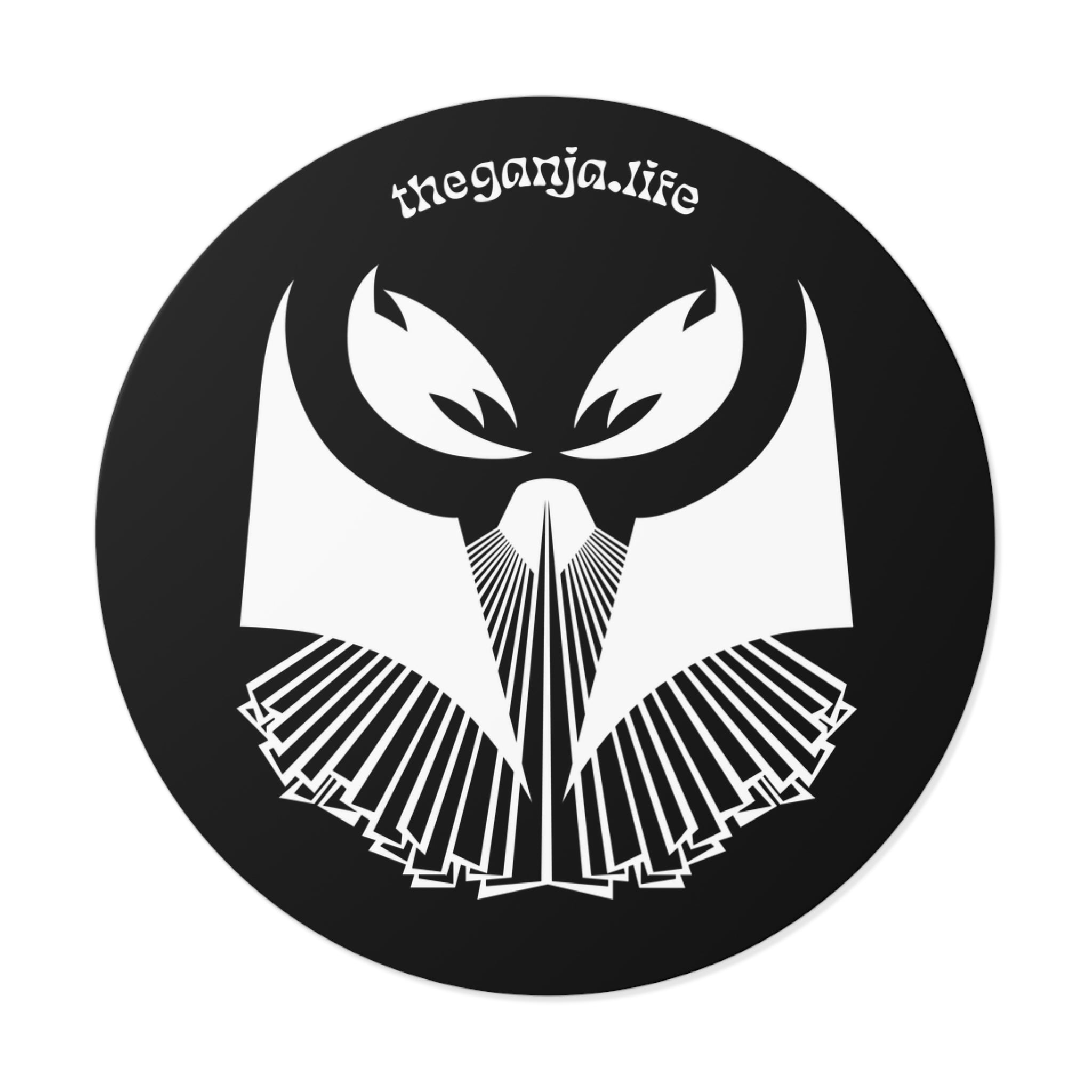 Ganja Seal — Nocturne Radiance Vinyl Sticker