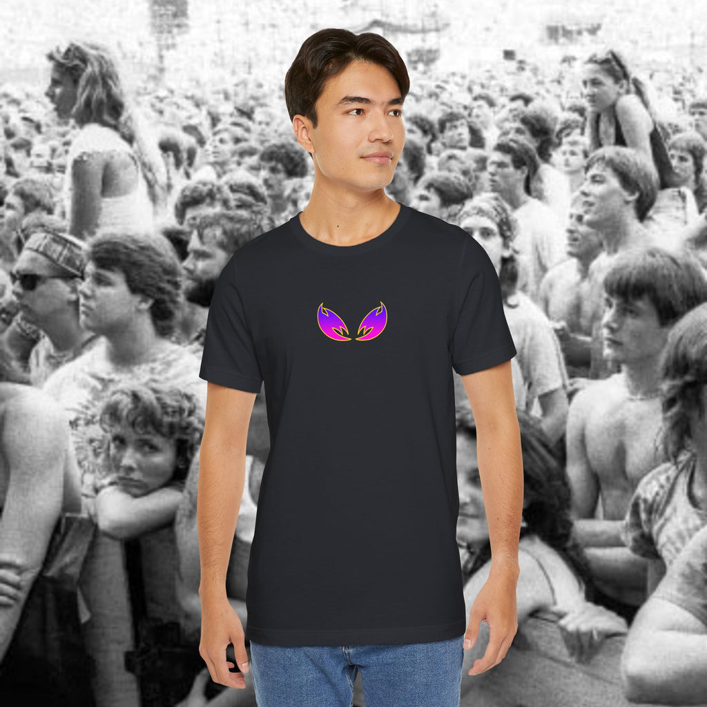 Ganja Eyes —  Sunrise Radiance Black Tee