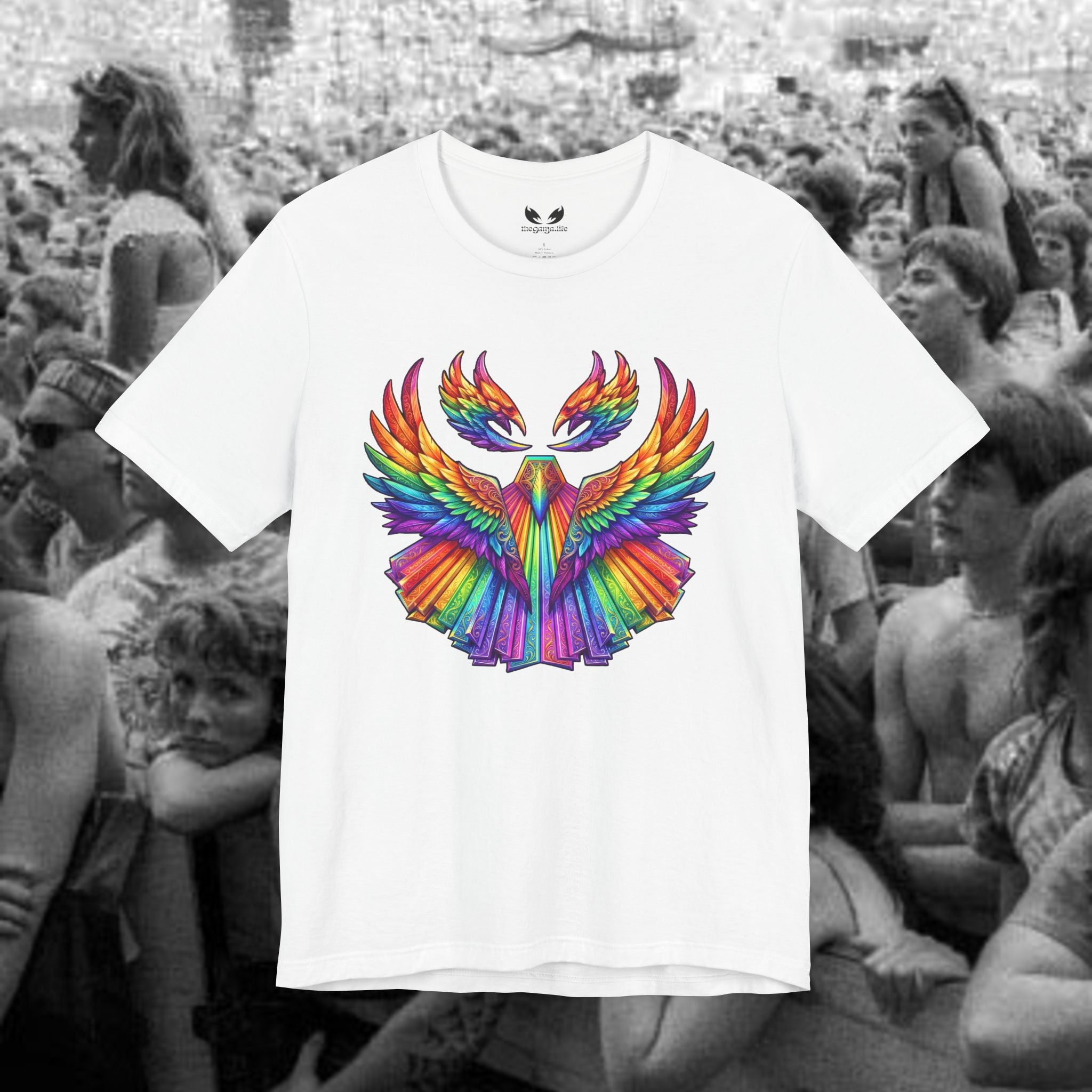 Rainbow Phoenix Ganja — Vintage Reprint Tee