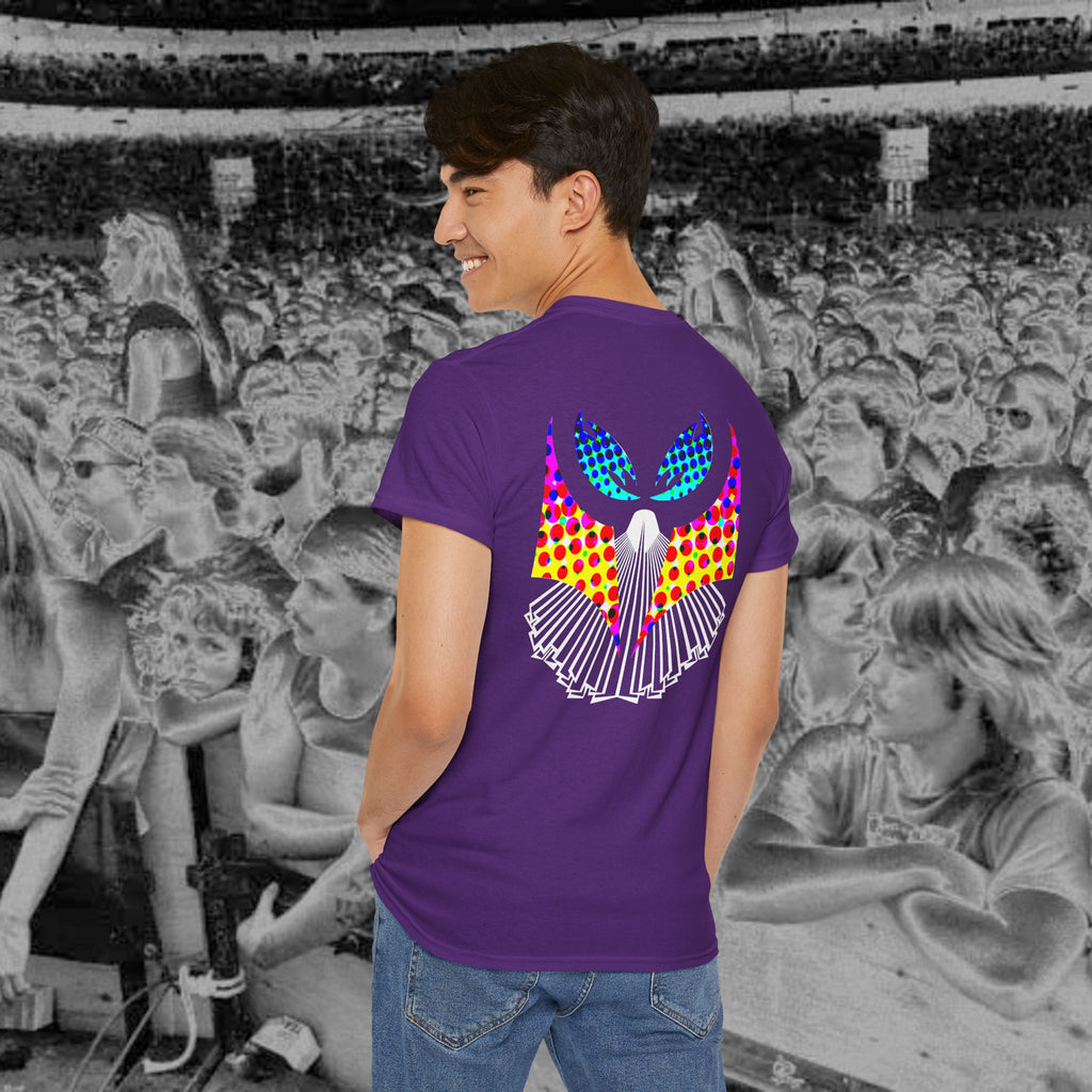 Ganja Eyes Afterglow— Halftone Backprint Tee