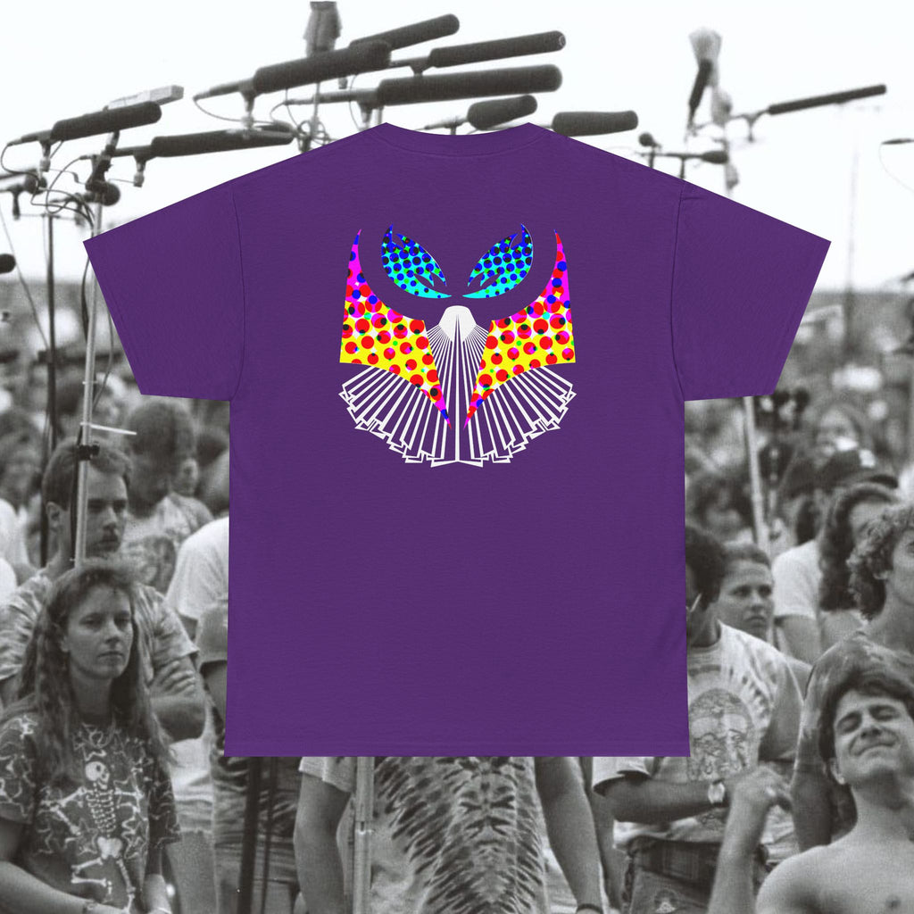 Ganja Eyes Afterglow— Halftone Backprint Tee