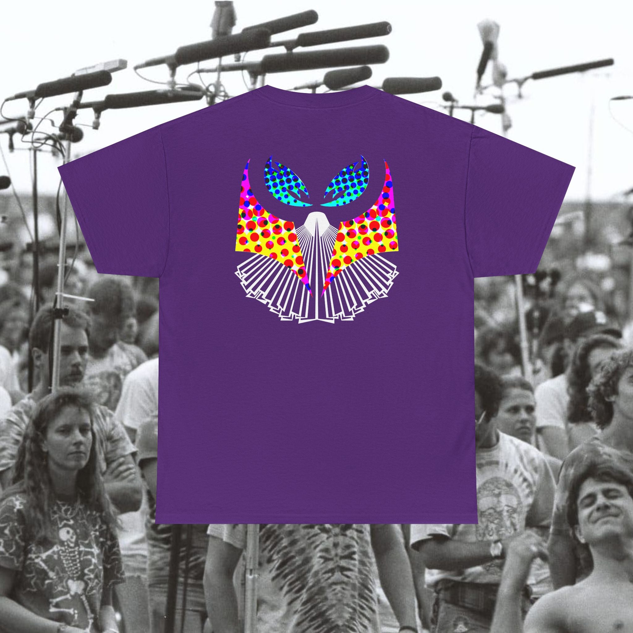 Ganja Eyes Afterglow— Halftone Backprint Tee