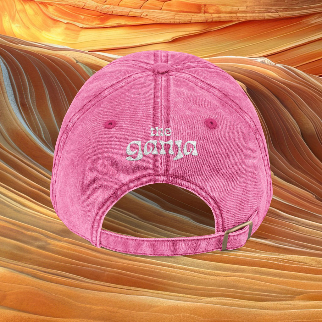 The Ganja Eyes — Vintage Embroidered Cap