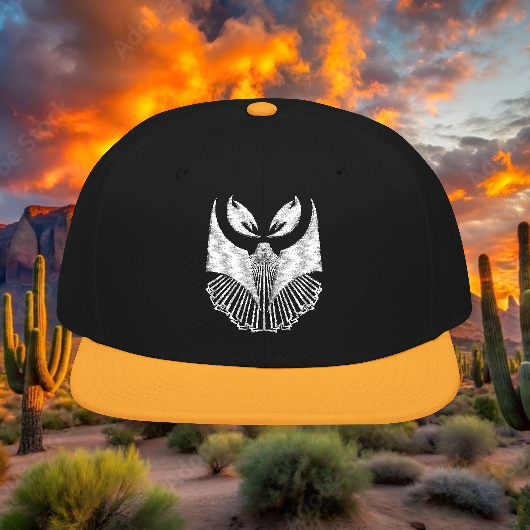 Ganja Trail Snapback (Midnight Color series)